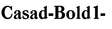 Casad Bold.ttf