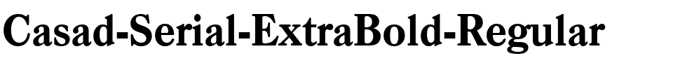 Casad-Serial-ExtraBold Regular.ttf