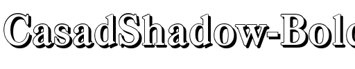 CasadShadow Bold.ttf