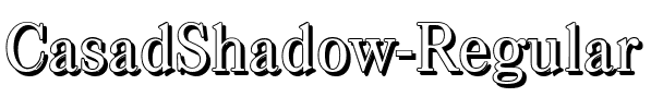 CasadShadow Regular.ttf