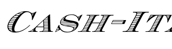 Cash Italic.ttf