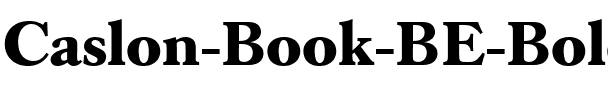 Caslon Book BE Regular.ttf