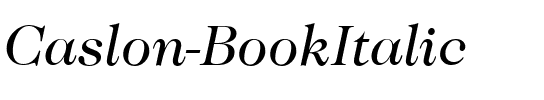 Caslon BookItalic.ttf