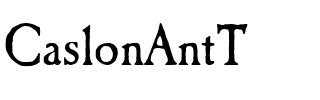 CaslonAntT Regular.ttf