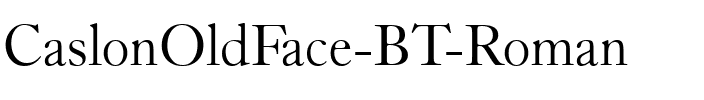 CaslonOldFace BT Roman.ttf