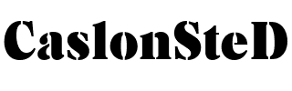 CaslonSteD Regular.ttf