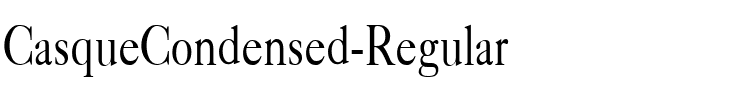 CasqueCondensed Regular.ttf