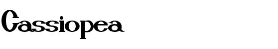 Cassiopea Regular.ttf