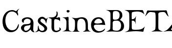 CastineBETA Regular.ttf