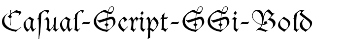 Casual Script SSi Bold.ttf
