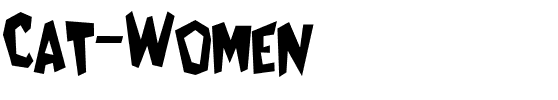 Cat Women Regular.ttf
