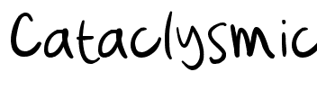 Cataclysmic Normal.ttf