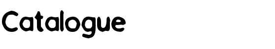 Catalogue Normal.ttf