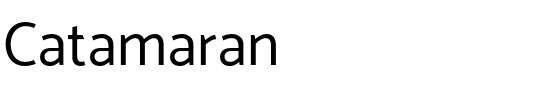 Catamaran Regular.ttf