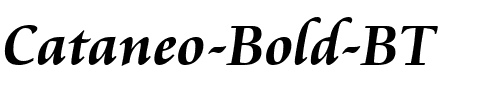 Cataneo BT Bold.ttf