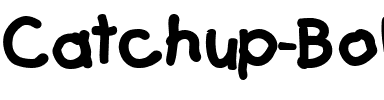 Catchup Bold.ttf