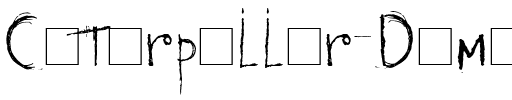 Caterpillar Demo Regular.ttf