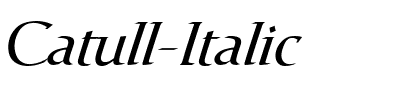 Catull Italic.ttf