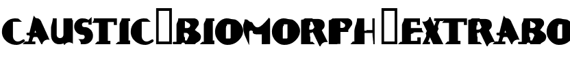 Caustic Biomorph ExtraBold Regular.ttf