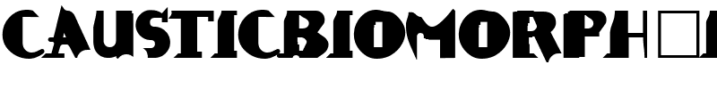 CausticBiomorph-ExtraBold Regular.ttf