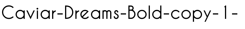 Caviar Dreams Gras.ttf