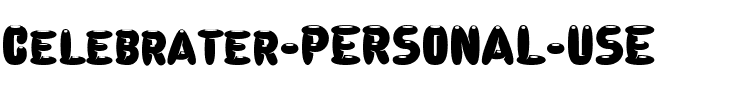 Celebrater PERSONAL USE Regular.ttf