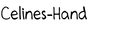 Celines Hand Normal.ttf