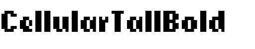 CellularTallBold Regular.ttf