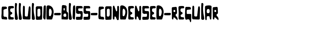 Celluloid Bliss Condensed Regular.ttf