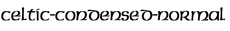 Celtic-Condensed Normal.ttf