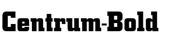 Centrum Bold.ttf