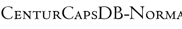 CenturCapsDB Normal.ttf