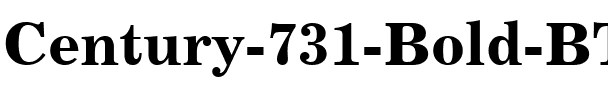 Century731 BT Bold.ttf