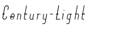 Century Light.ttf