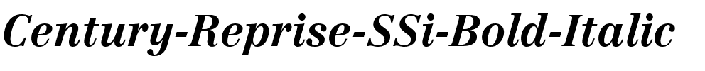 Century Reprise SSi Bold Italic.ttf