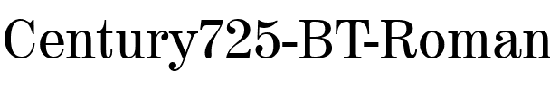 Century725 BT Roman.ttf