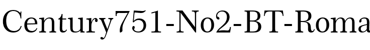 Century751 No2 BT Roman.ttf