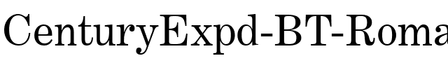 CenturyExpd BT Roman.ttf