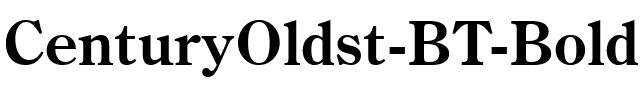 CenturyOldst BT Bold.ttf