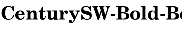 CenturySW-Bold Bold.ttf