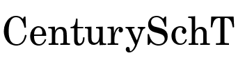 CenturySchT Regular.ttf