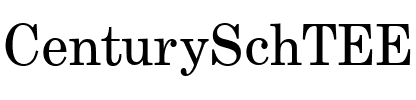 CenturySchTEE Regular.ttf