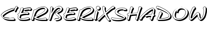 CerberixShadow Italic.ttf