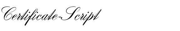 Certificate Script Regular.ttf