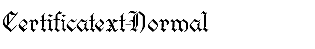 Certificatext Normal.ttf