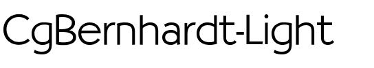CgBernhardt Medium.ttf