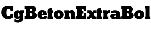 CgBetonExtraBold Medium.ttf