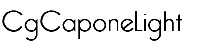 CgCaponeLight Medium.ttf