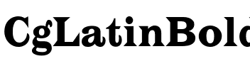CgLatinBold Medium.ttf