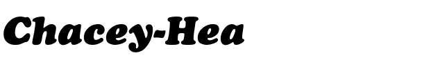 Chacey-Heavy-Italic Regular.ttf